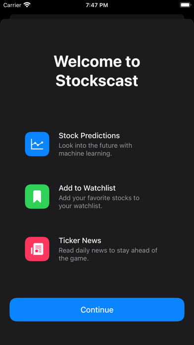 Stockscast Screenshot