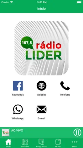 Game screenshot Rádio Líder FM 107,5 mod apk