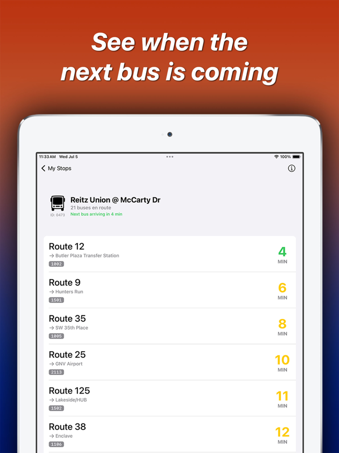NaviGator for Gainesville RTS