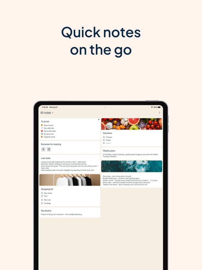 My Notes - Notebook Notepad