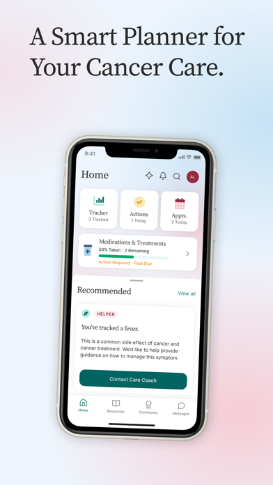 Jasper Cancer Care Companion Screenshot