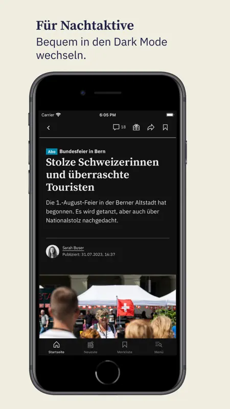 Der Bund Nachrichten screenshot 4 of 6