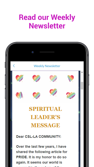 Center for Spiritual Living-LA Screenshot