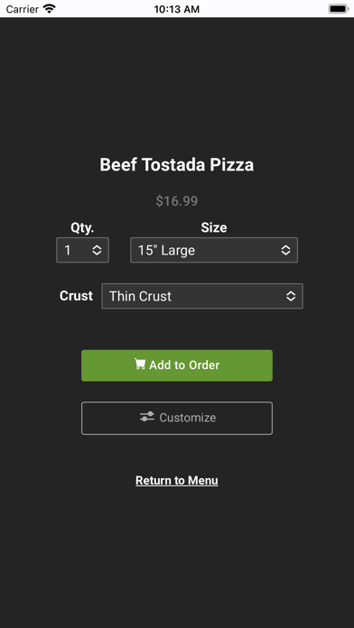 Popolino's Pizza Screenshot