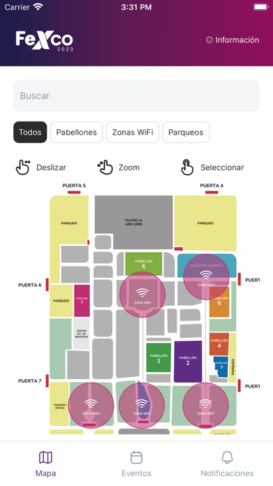 FEXCO App Screenshot