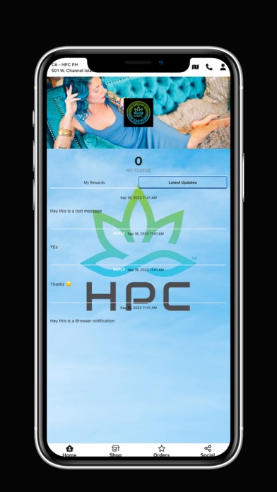 HPC: Smokin Tokens Loyalty App Screenshot