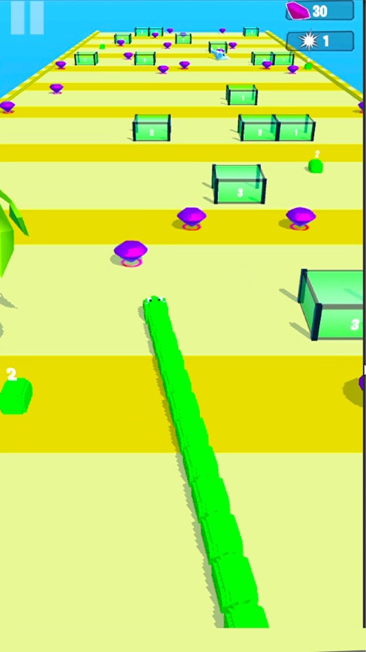 #5. Snake Train vs Blocks Run (iOS) 由: DELUXE ENTERTAINMENT STUDIOS LTD