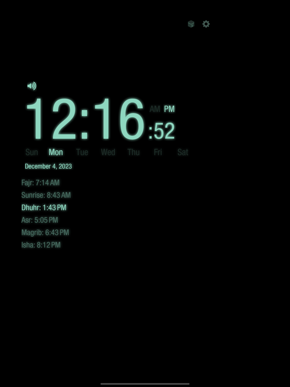 Screenshot #2 for Muslim Alarm - Full Azan Clock