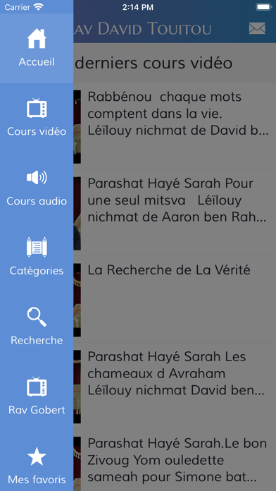 Torat Haïm - Rav David Touitou Screenshot