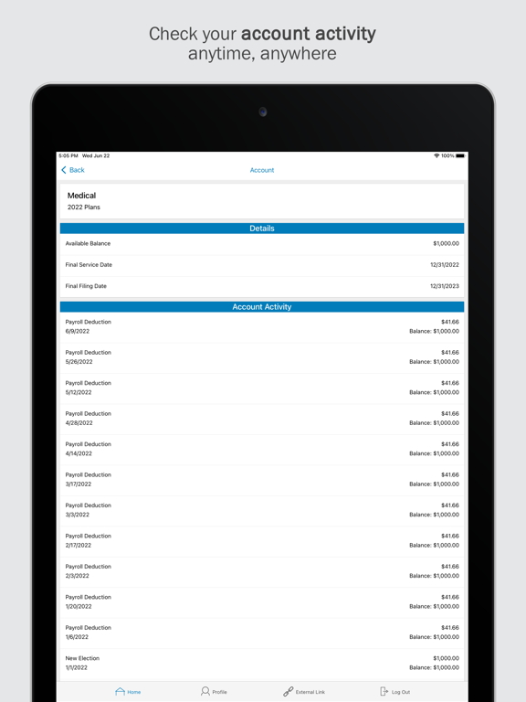 MyAlpine Mobile iPad screenshot 3 - Finance app