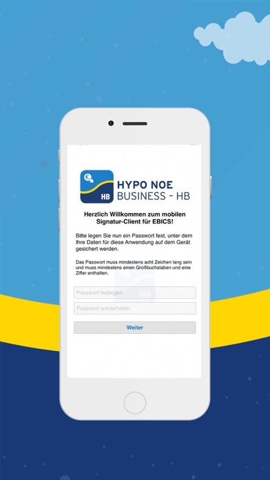 HYPO NOE Business App Screenshot