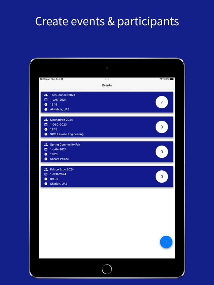 Guest Listing,Register,CheckIn