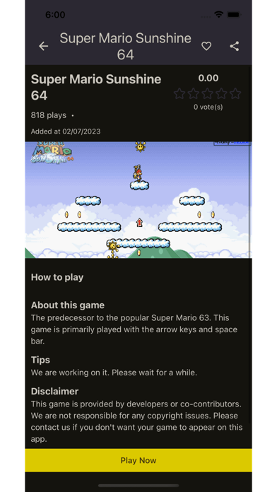 Flash Game for Mobile Screenshot