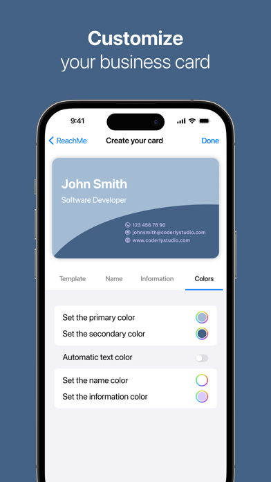 ReachMe Screenshot