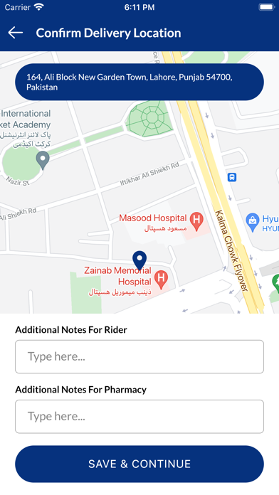 Caplet Online Pharmacy Screenshot
