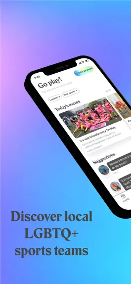 Game screenshot Rally: LGBTQ+ sports & fitness mod apk