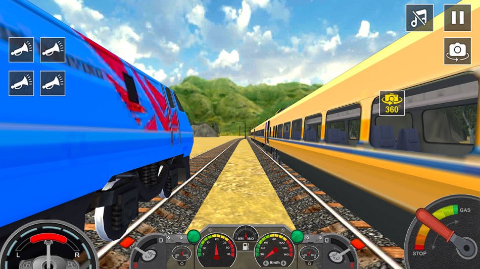 #3. Train Driving Simulator Games (iOS) 来自: Mohammad Arshad
