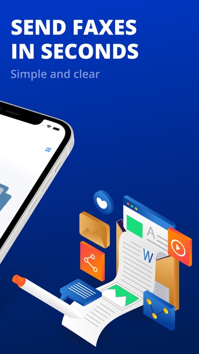 FAX App - Send Documents Easy Screenshot