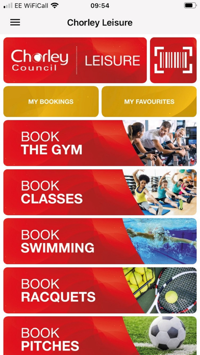 Chorley Leisure Screenshot