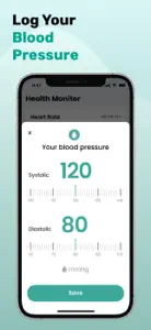 HealthCare: Heart Rate Monitor screenshot #2 for iPhone