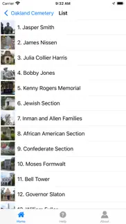 atlanta's oakland cemetery iphone screenshot 4