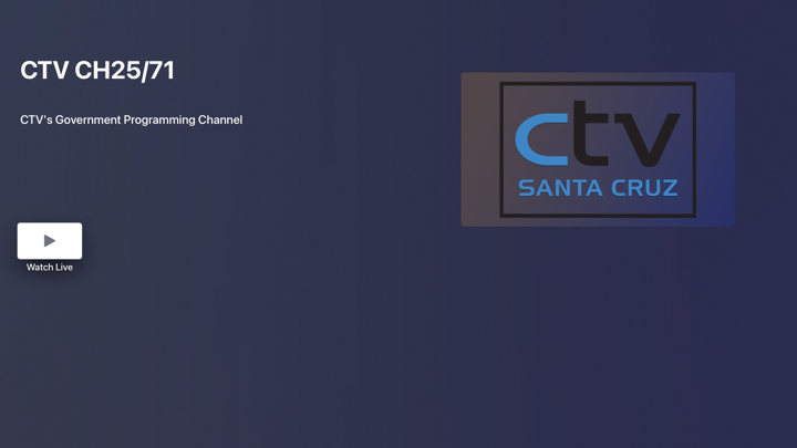 Screenshot #2 pour Community TV of Santa Cruz