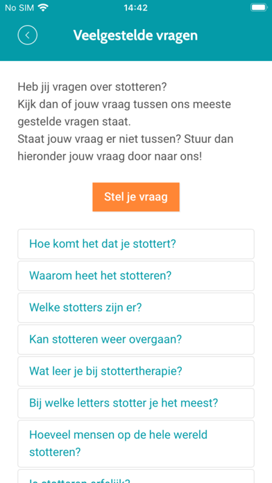 Stotteren.nl Screenshot
