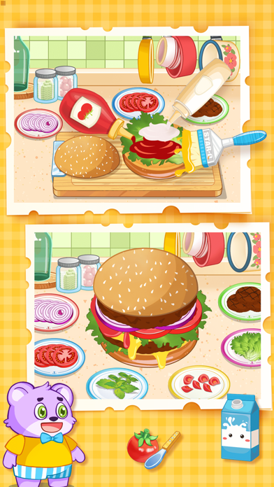 Magic Hamburger Cooking Gameのおすすめ画像1