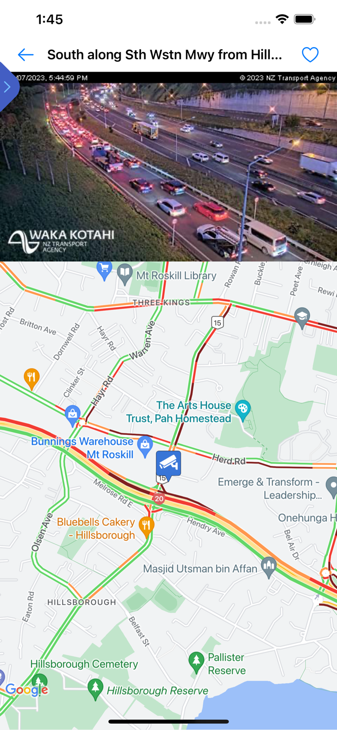 Live Traffic - New Zealand