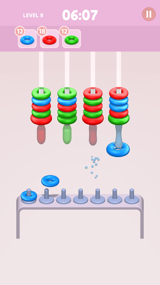 #4. Hoops Match! (iOS) 由: Gybe Games