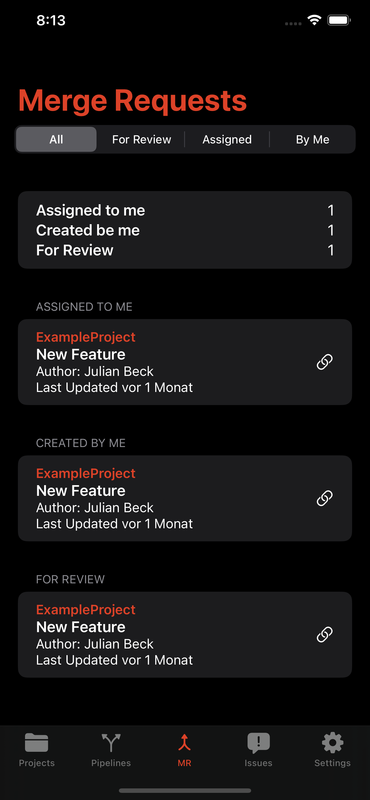 Glance for Gitlab