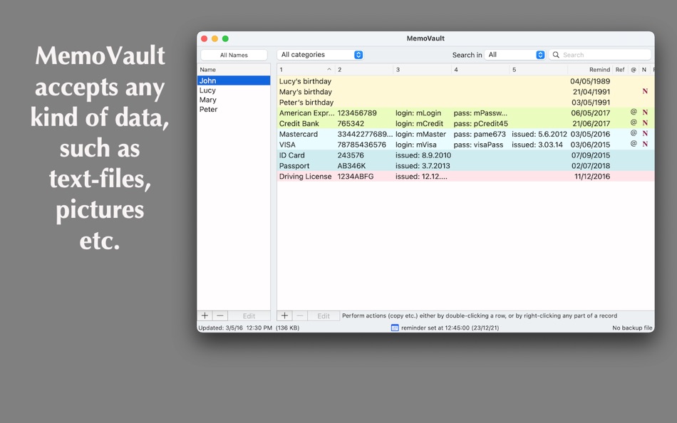 MemoVault - 2.2.6 - (macOS)