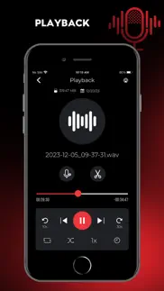 audio recorder & voice editor iphone screenshot 4