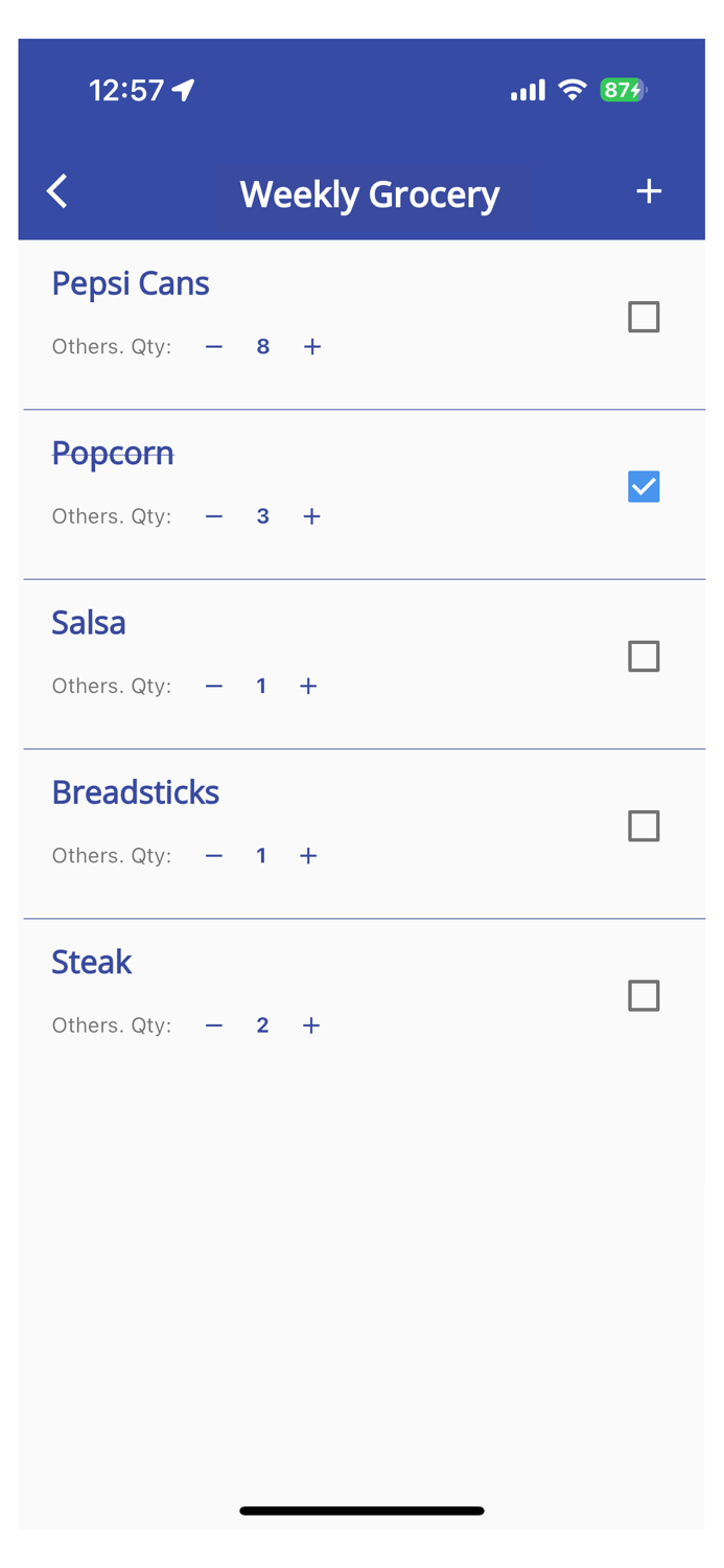 Shopping List - Smart