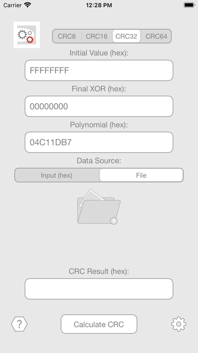 Screenshot #2 pour CRC Calculator