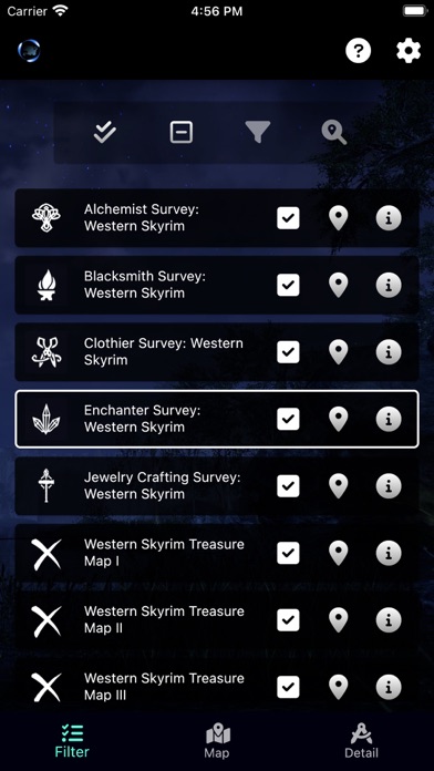 ESO Surveyor Lite Screenshot