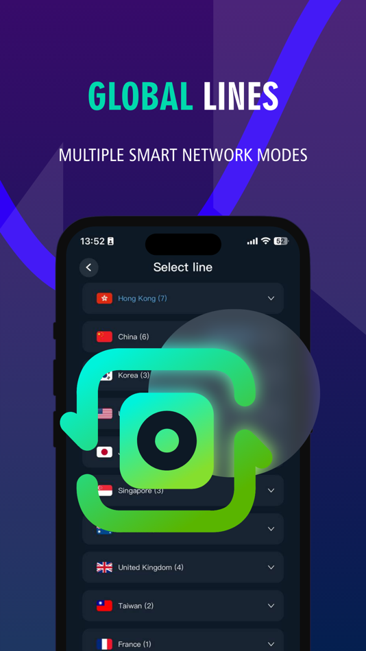 #3. VPN ComlinkVPN-Lightning Proxy (iOS) 由: HONG KONG TIANKUN INFORMATION TECHNOLOGY CO., LIMITED