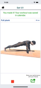 5 Min Super Plank Workout screenshot #3 for iPhone