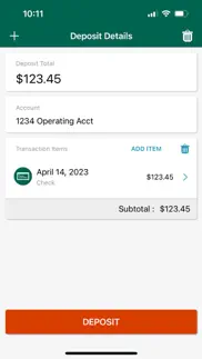 accessdeposit® mobile iphone screenshot 4