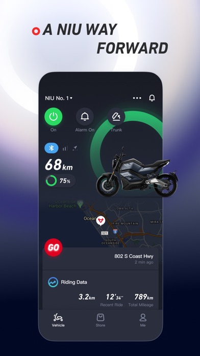 NIU E-Scooter Screenshot