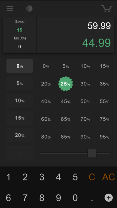 Discount Calculator SDG Screenshot