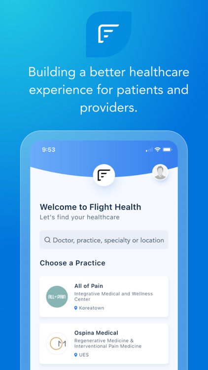 Flight Health Patient App