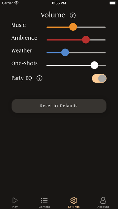Pocket Bard App Screenshot