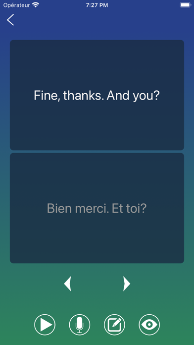 Screenshot #3 pour Phrases en anglais