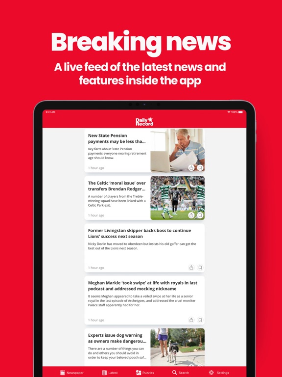 Daily Record Newspaper Appのおすすめ画像7