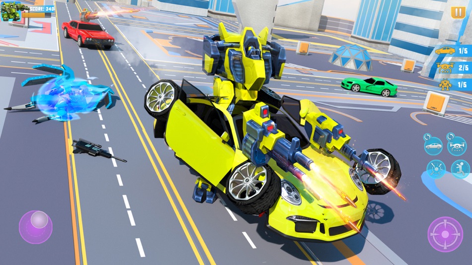 #2. Car Robot Transform - Strike (iOS) 来自: Hafiz Muhammad Sajid