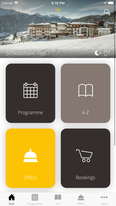 Schlosshotel Fiss Screenshot