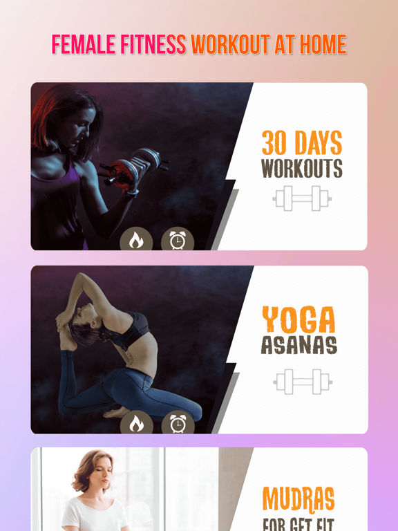 Screenshot #5 pour Female Fitness Workout at Home
