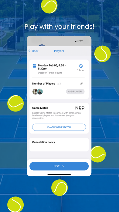 Rome Tennis Screenshot
