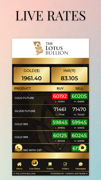 THE LOTUS BULLION AND GOLD Screenshot